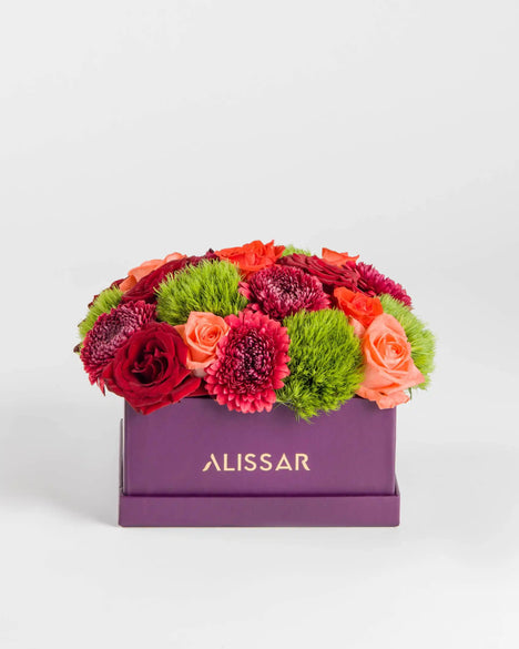 Flowers in Box - Alissar Flowers Dubai